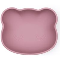 We Might Be Tiny Silicone Suction Bowl with Lid - Dusty Rose